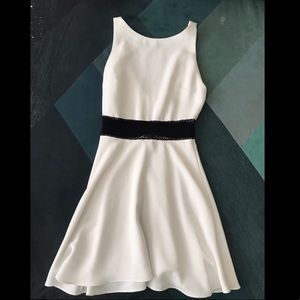 Alice+Olivia white dress